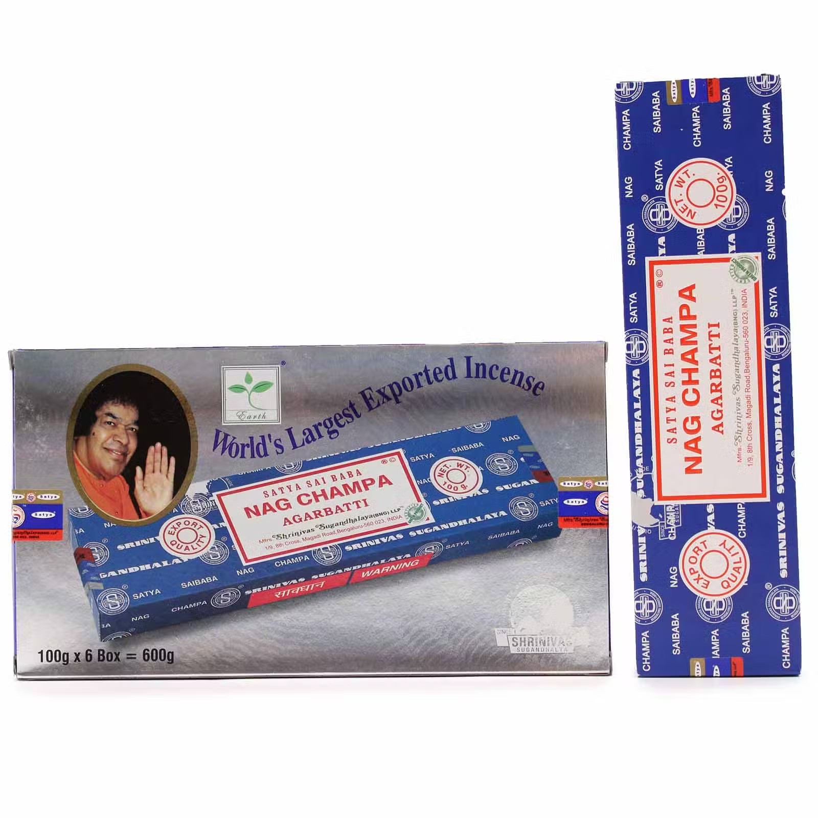 Dišeče palčke Satya Nag Champa 100g